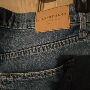Lucky Brand boy mid rise relaxed jeans